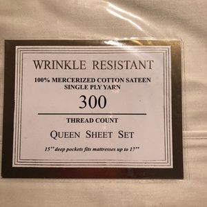 Queen sheet set